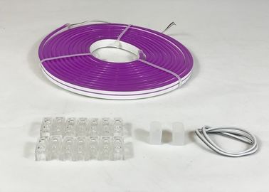 বহুমুখী আরজিবি নমনীয় LED নিয়ন টিউব 8 * 13 মিমি উচ্চ তাপমাত্রা প্রতিরোধী