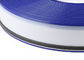 গাV় নীল অ্যালুমিনিয়াম এক্সট্রুশন প্রোফাইলগুলি পিভিসি ফর্মের সাথে রঙিন লেপযুক্ত ফ্ল্যাট 7CM প্রস্থের আকার